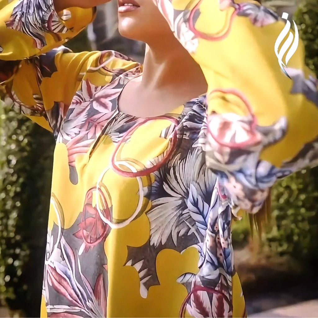 Midnight Modesty (Y) Arabic Gown